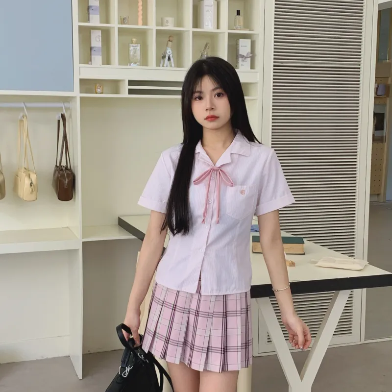 Ice Cream And Whale Summer JK Uniform Set Women's Gift Box Set-5