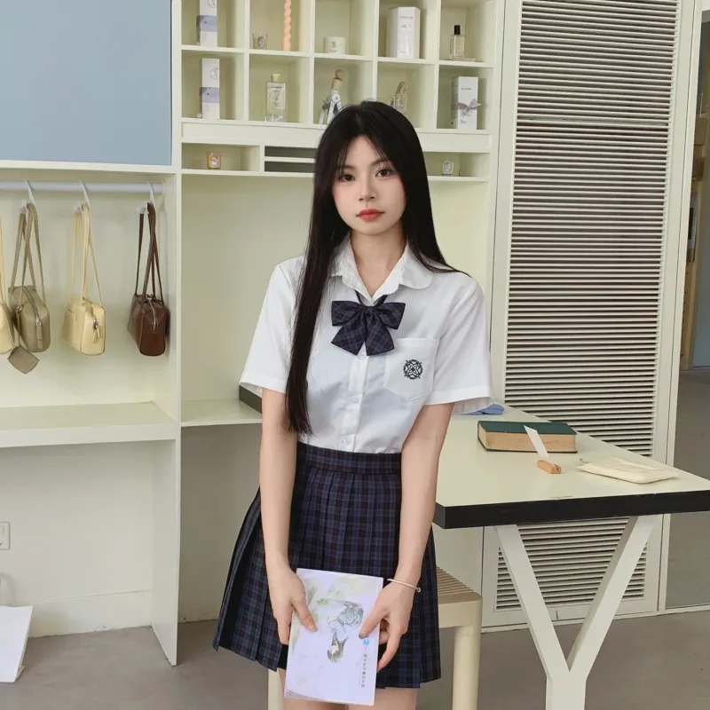 Ice Cream And Whale Summer JK Uniform Set Women's Gift Box Set-2