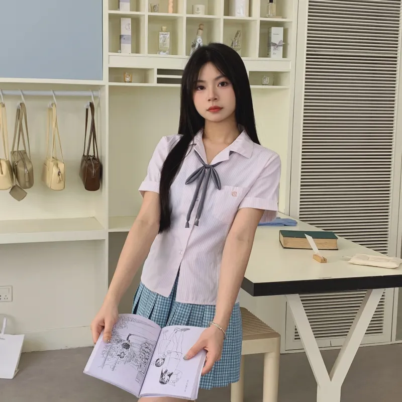 Ice Cream And Whale Summer JK Uniform Set Women's Gift Box Set-4