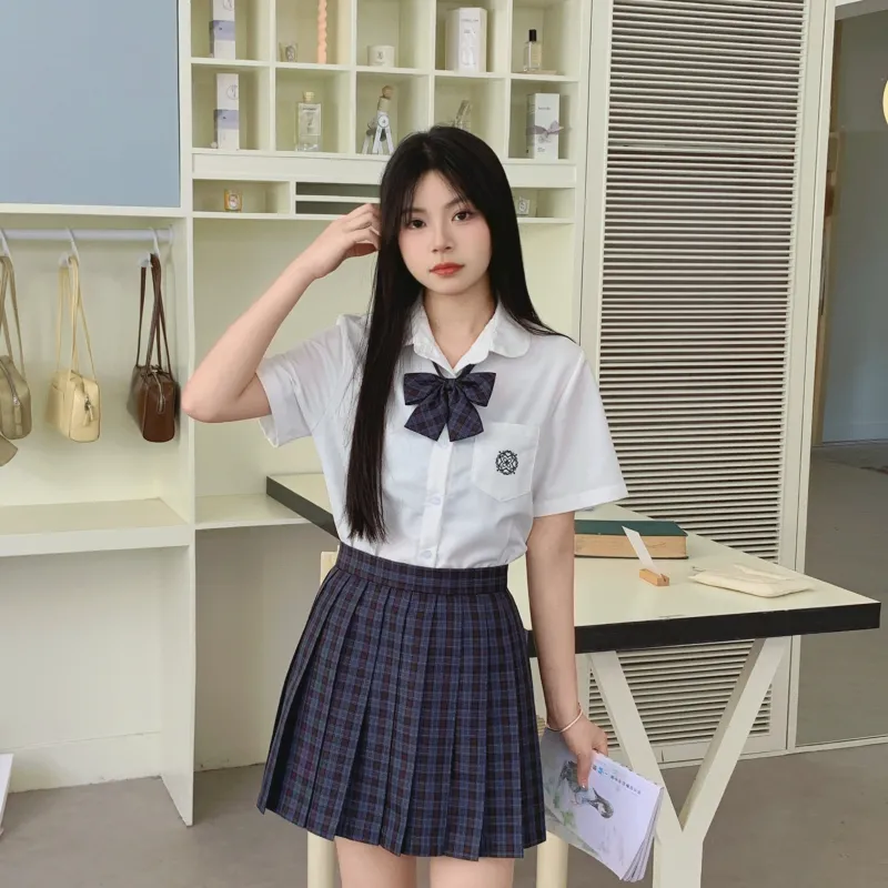 Ice Cream And Whale Summer JK Uniform Set Women's Gift Box Set-3