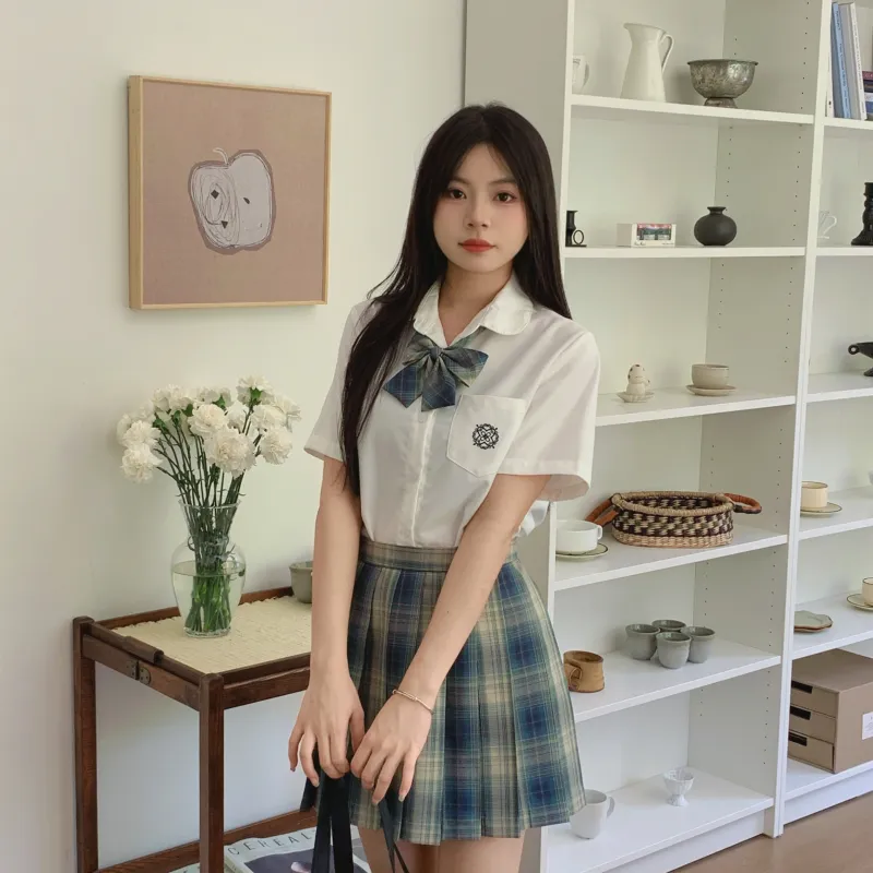 Ice Cream And Whale Summer JK Uniform Set Women's Gift Box Set-5