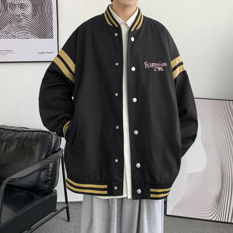BEAR UNION Jackets Unisex Black-2