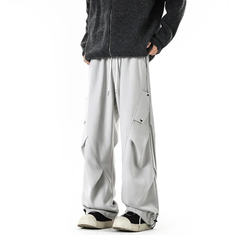 BEAR UNION Casual Pants Unisex Ecru-2