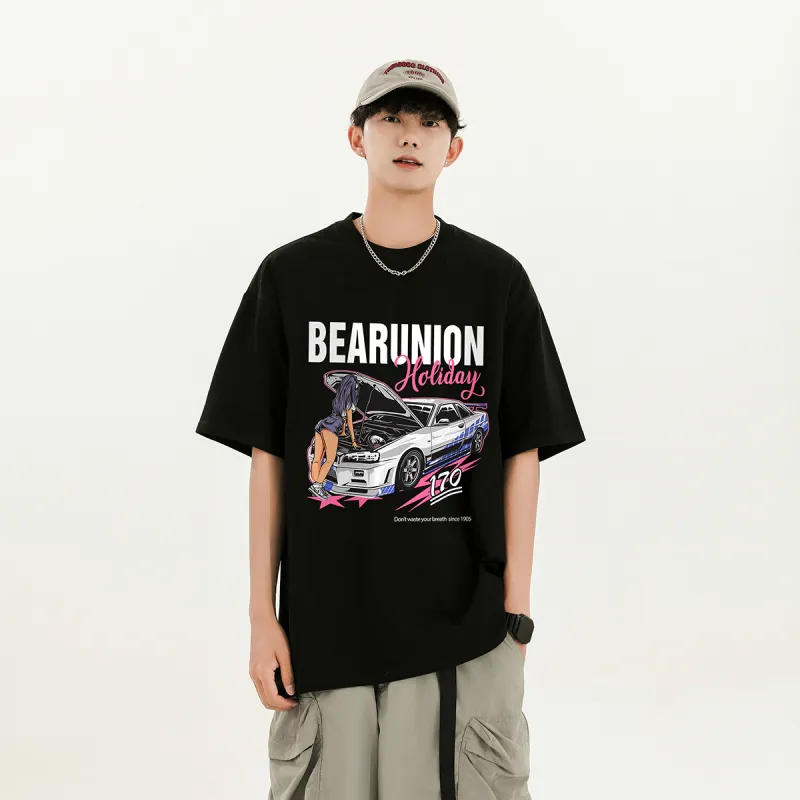 BEAR UNION T Shirts Unisex-11