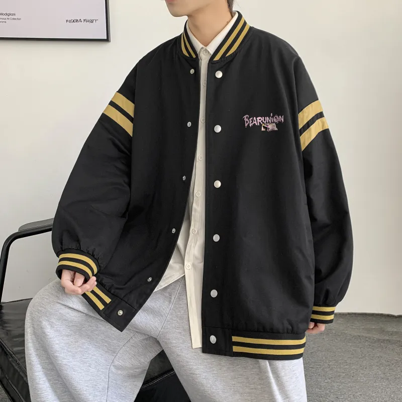 BEAR UNION Jackets Unisex Black-4