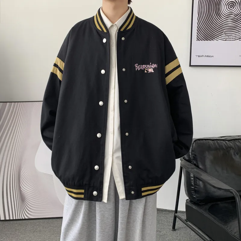 BEAR UNION Jackets Unisex Black-3