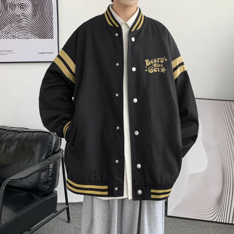 BEAR UNION Jackets Coats Unisex Black-3
