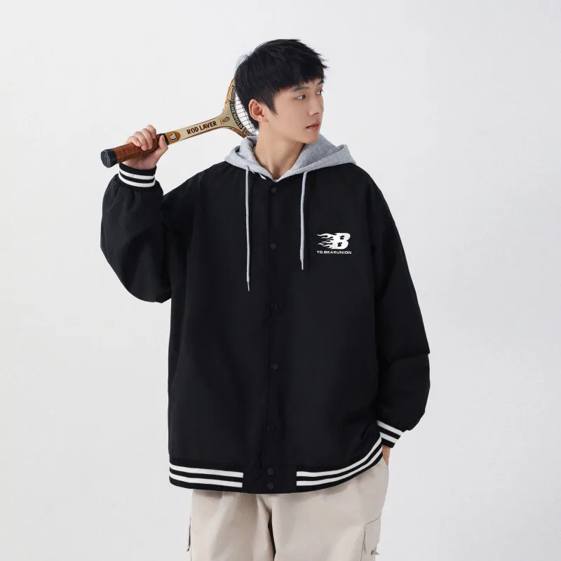 BEAR UNION Jackets Coats Unisex Black-2