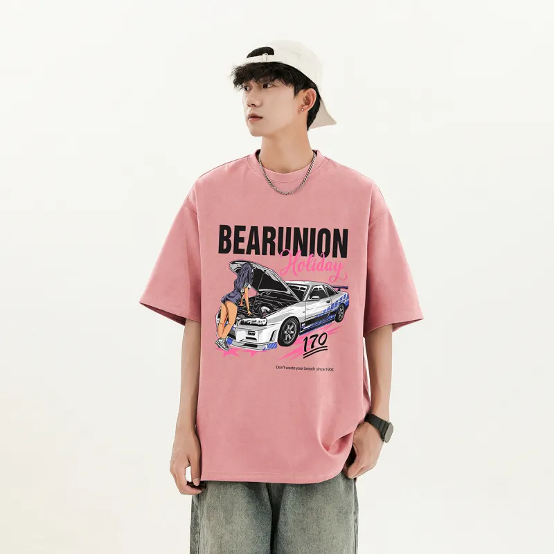 BEAR UNION T Shirts Unisex-20