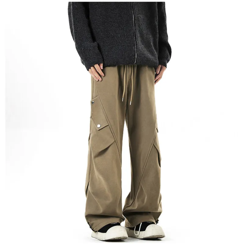 BEAR UNION Casual Pants Unisex Ecru-12