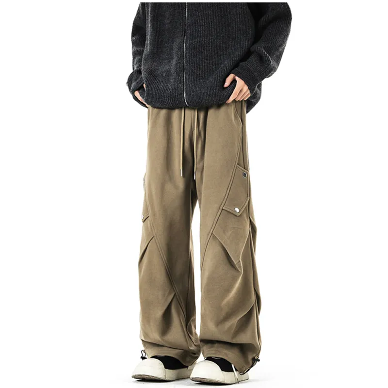 BEAR UNION Casual Pants Unisex Ecru-13