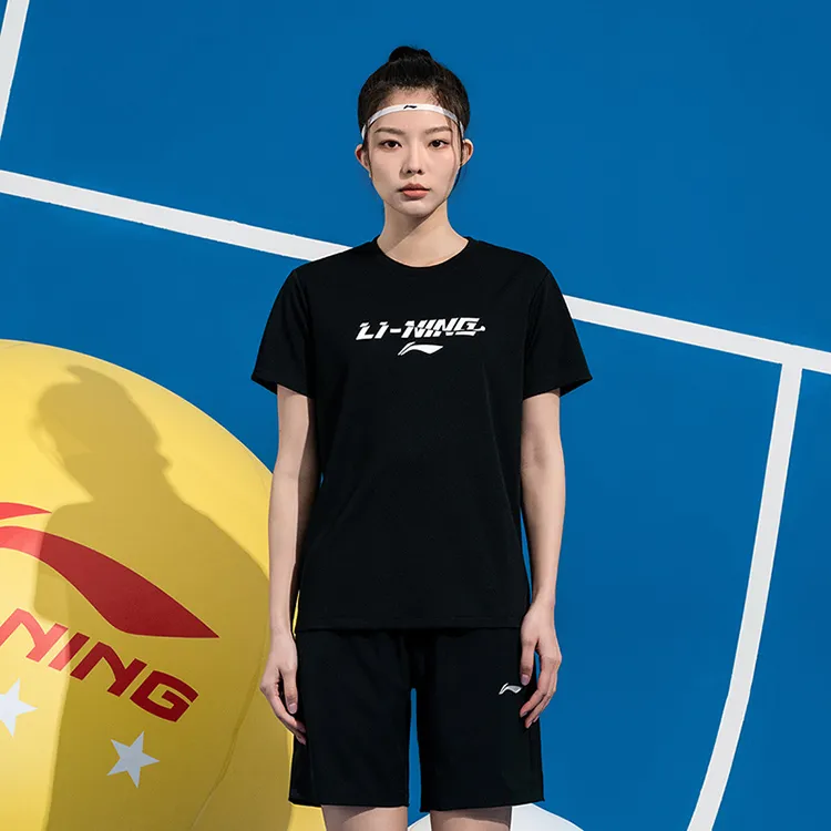 LiNing Table Tennis Series Casual Sportswear Unisex Black-3