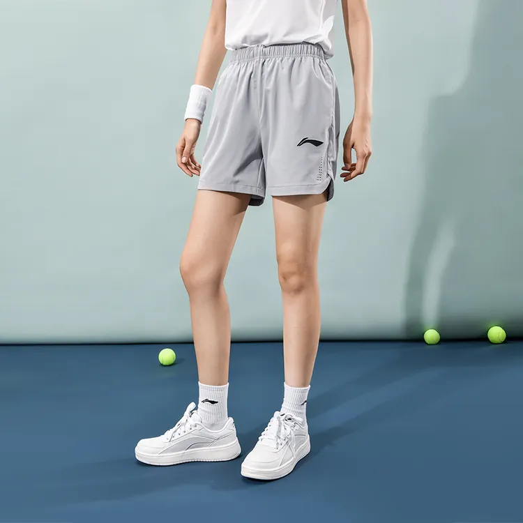 LiNing Badminton Series Casual Shorts Unisex Dove Gray-2