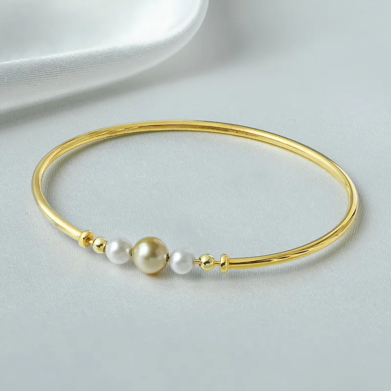 PEARL QUEEN Pearl Bangles Women's-4