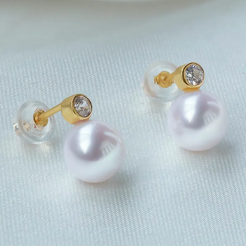 PEARL QUEEN Pearl Stud Earrings Women's-6