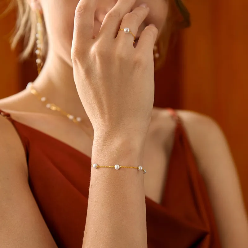 PEARL QUEEN Saltwater Pearl Bracelets Women's-6