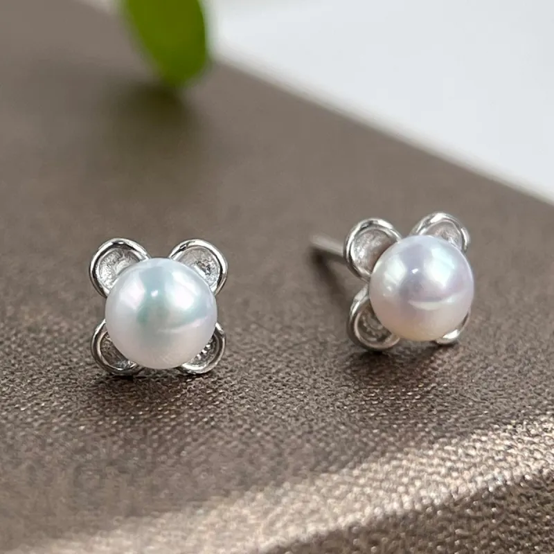 PEARL QUEEN Freshwater Pearl Stud Earrings Women's-6