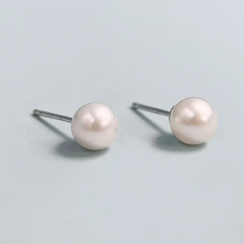 PEARL QUEEN Pearl Stud Earrings Women's-2