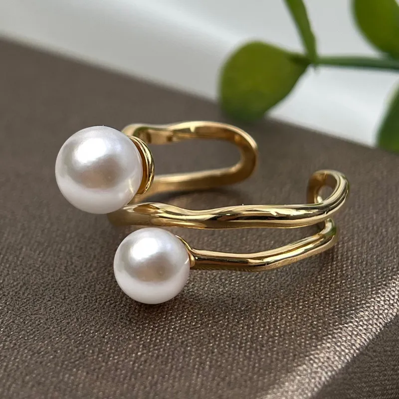 PEARL QUEEN Saltwater Pearl Rings Women's-2