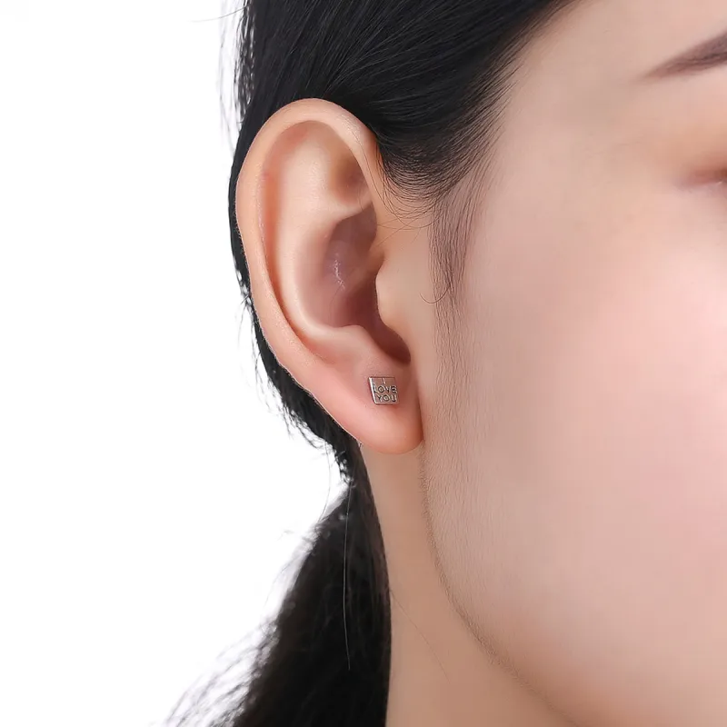 PEARL QUEEN S925 Silver Stud Earrings Women's-25
