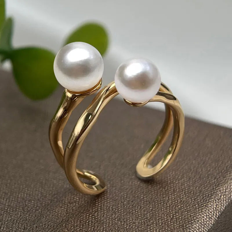 PEARL QUEEN Saltwater Pearl Rings Women's-1