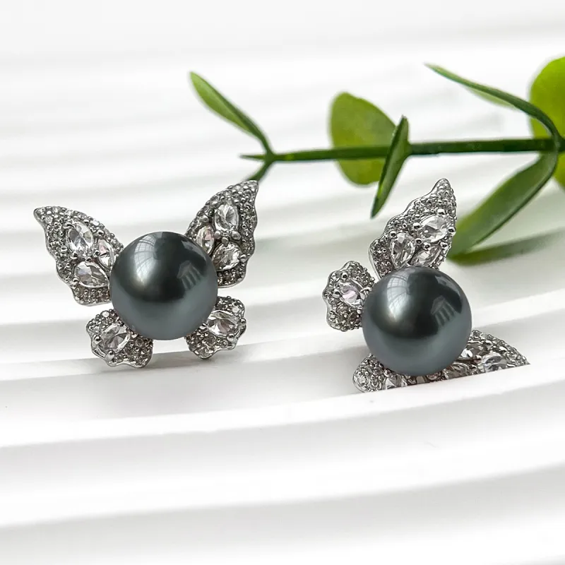 PEARL QUEEN Saltwater Pearl Stud Earrings Women's-5
