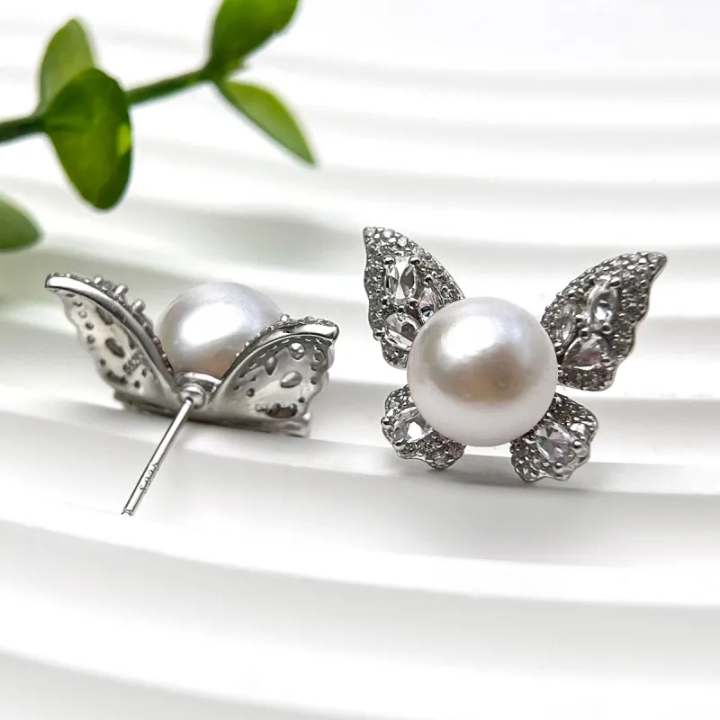 PEARL QUEEN Saltwater Pearl Stud Earrings Women's-3