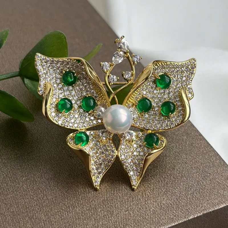 PEARL QUEEN Freshwater Pearl Brooches Women's-1