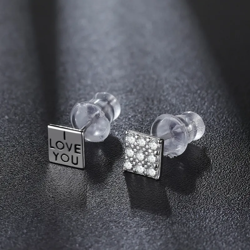 PEARL QUEEN S925 Silver Stud Earrings Women's-23