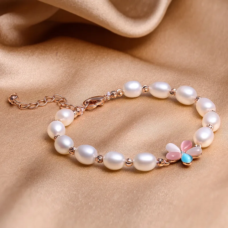 PEARL QUEEN Freshwater Pearl Pearl Bracelets Women's-3