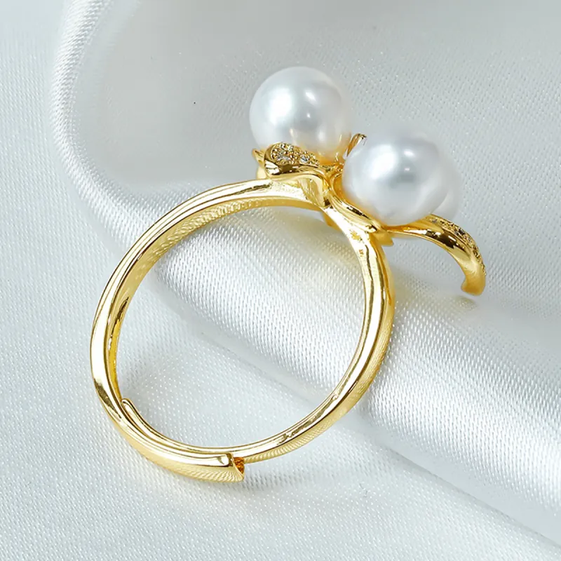 PEARL QUEEN Pearl Rings Women's-6