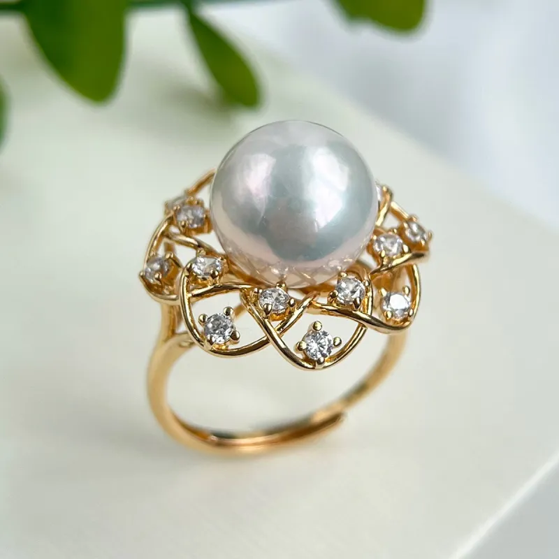 PEARL QUEEN Freshwater Pearl Rings Women's-3