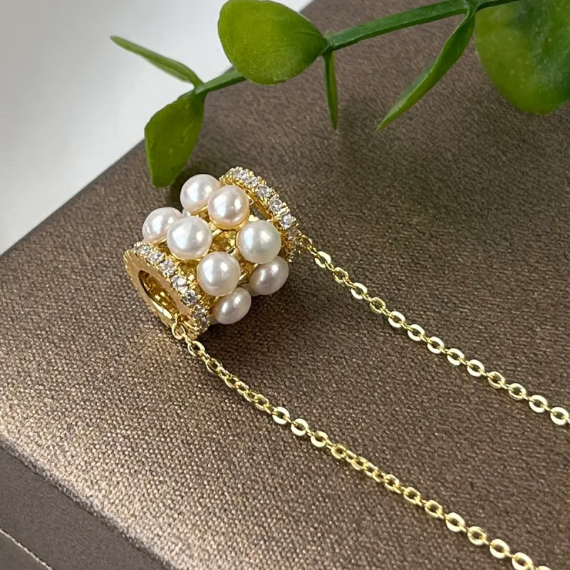 PEARL QUEEN Pearl Necklaces Unisex-6