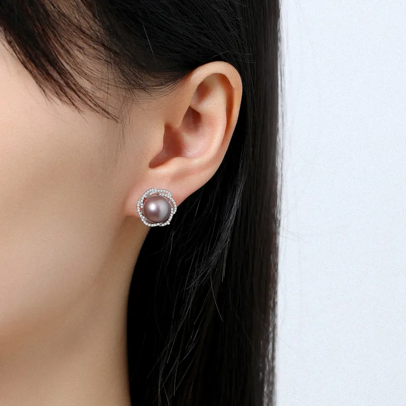 PEARL QUEEN Pearl Stud Earrings Women's-6