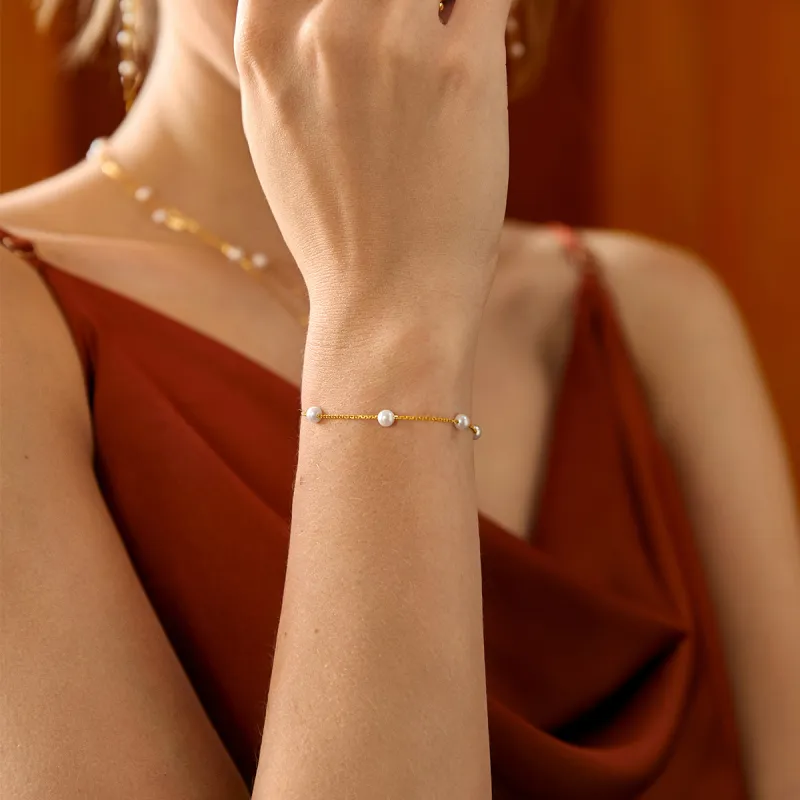 PEARL QUEEN Saltwater Pearl Bracelets Women's-5