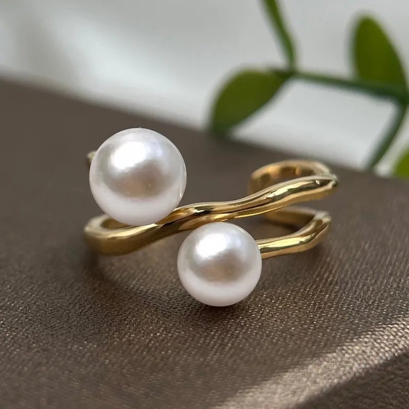 PEARL QUEEN Saltwater Pearl Rings Women's-3