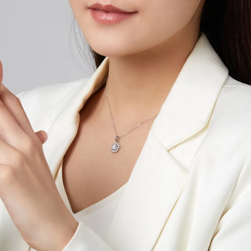 PEARL QUEEN S925 Silver Necklaces Women's-5