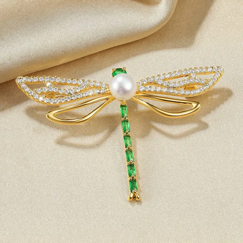 PEARL QUEEN Freshwater Pearl Brooches Women's-2