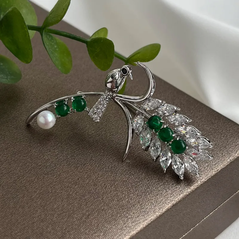 PEARL QUEEN Freshwater Pearl Brooches Unisex-2