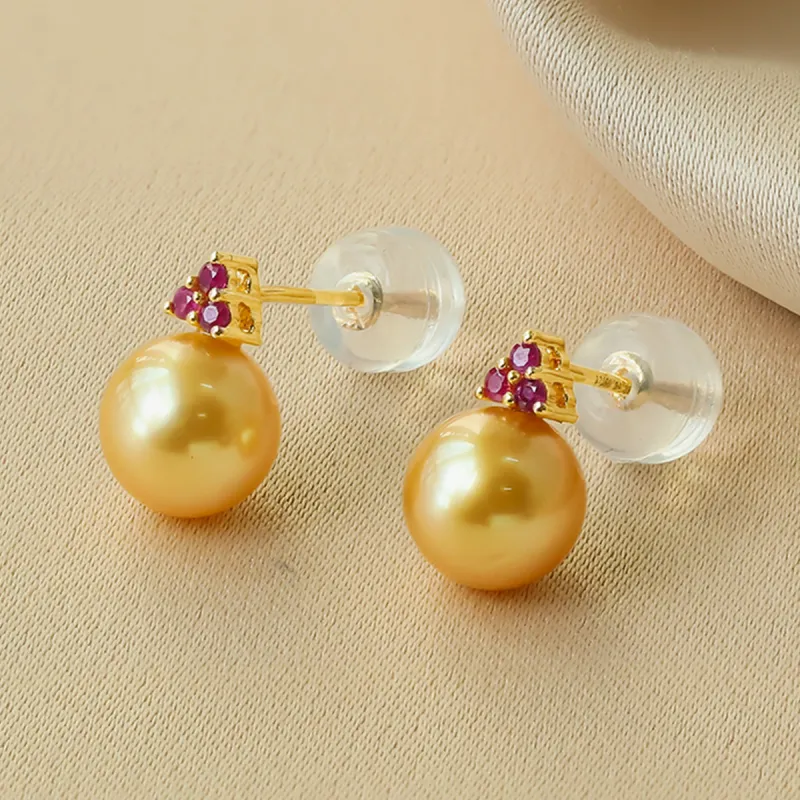 PEARL QUEEN Saltwater Pearl Stud Earrings Women's-4