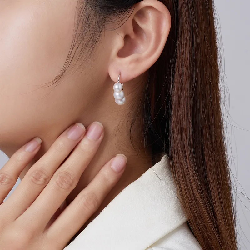 PEARL QUEEN Freshwater Pearl Earrings Women's-5