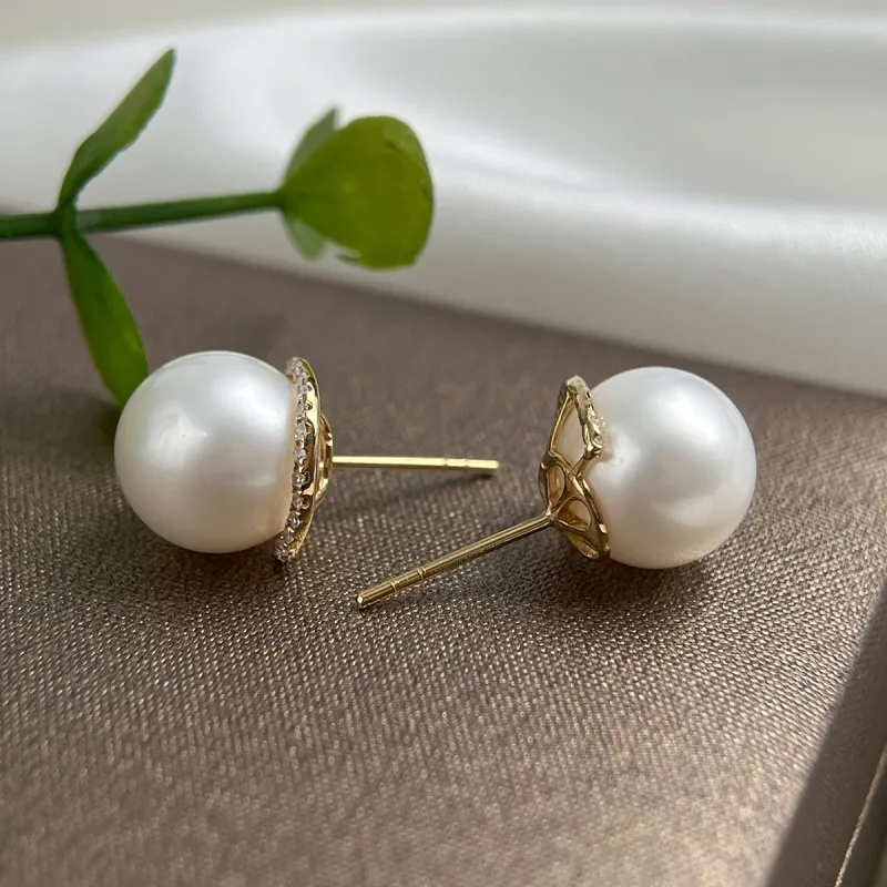 PEARL QUEEN Freshwater Pearl Stud Earrings Women's-4