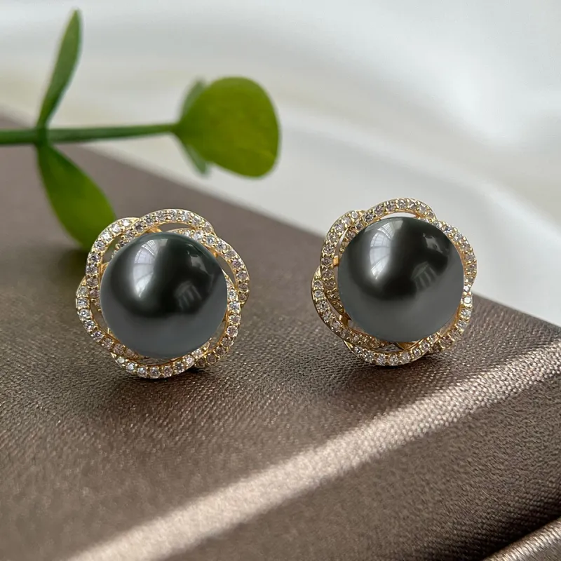 PEARL QUEEN Saltwater Pearl Stud Earrings Women's-3