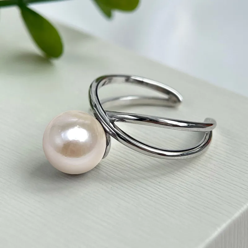 PEARL QUEEN Saltwater Pearl Rings Women's-3