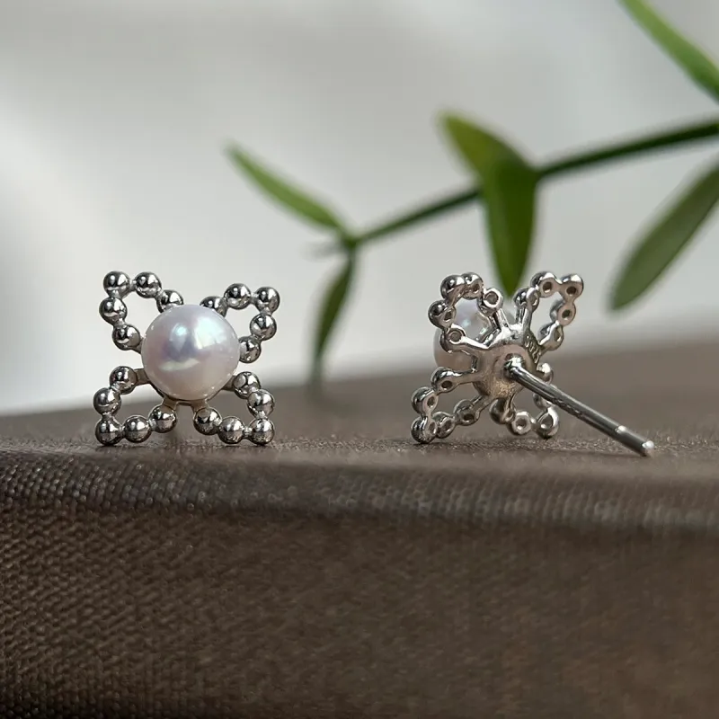 PEARL QUEEN Freshwater Pearl Stud Earrings Women's-4