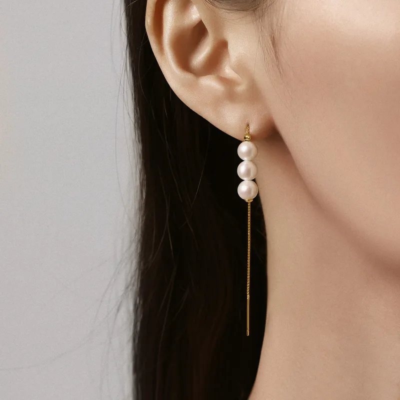 PEARL QUEEN Freshwater Pearl Drop Earrings Women's-5