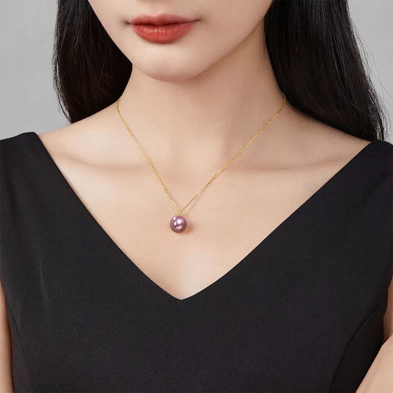 PEARL QUEEN Freshwater Pearl Pendants Men's-1