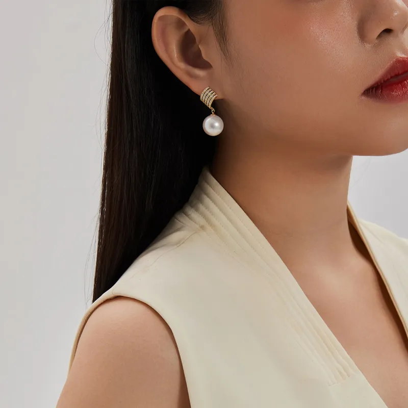 PEARL QUEEN Freshwater Pearl Earrings Women's-2