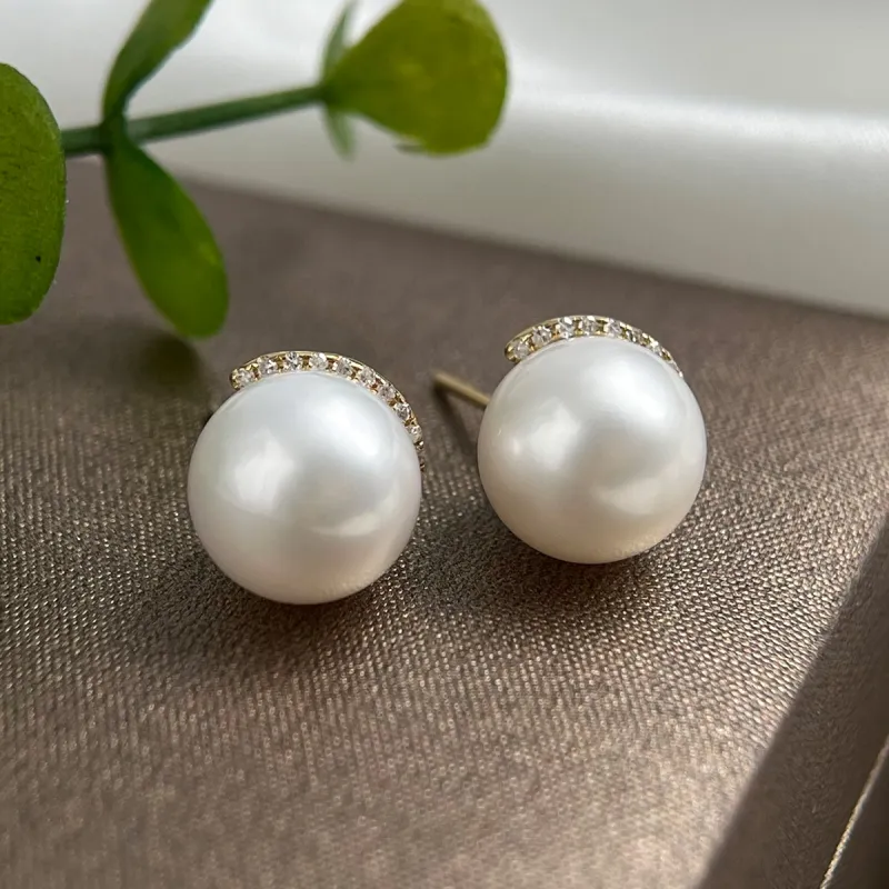 PEARL QUEEN Freshwater Pearl Stud Earrings Women's-2