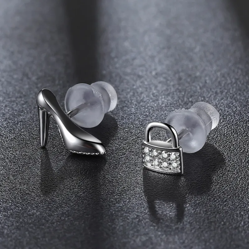 PEARL QUEEN S925 Silver Stud Earrings Women's-29